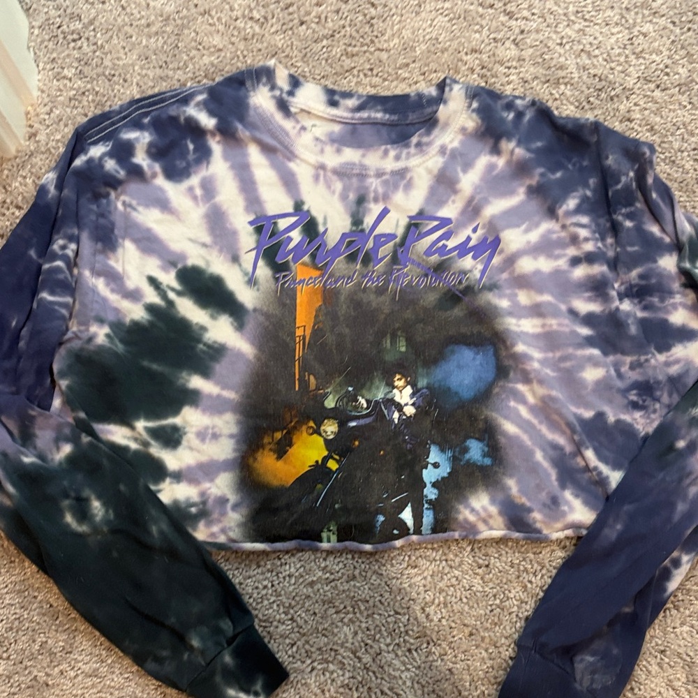 Prince Purple Rain crop top